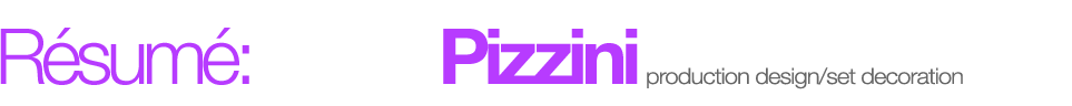 R�sum�:DenisePizzini
